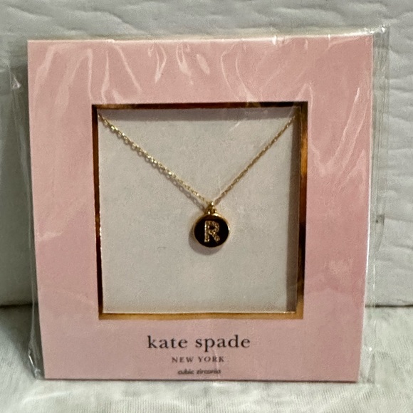 Kate Spade Initial R necklace - Picture 2 of 8